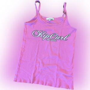 Y2K pink tank top